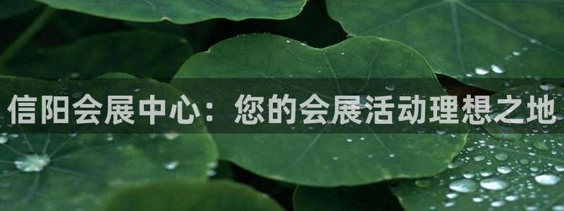 果博账号注册要钱吗：信阳会展中心：您的会